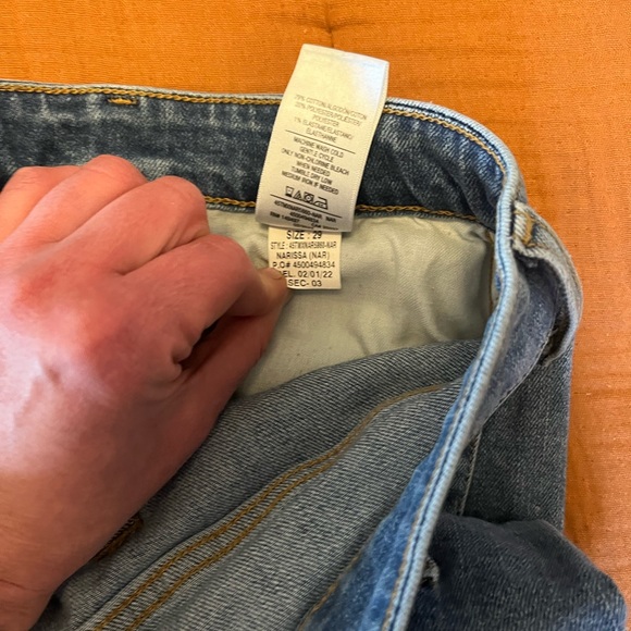 Cello wide leg raw cut size 9 - Picture 2 of 3